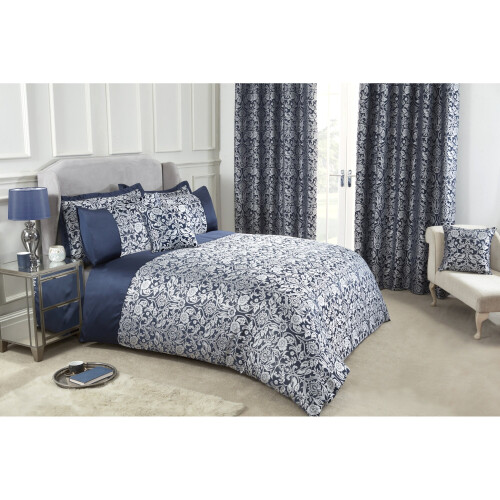 Eden Duvet Double Bed Navy