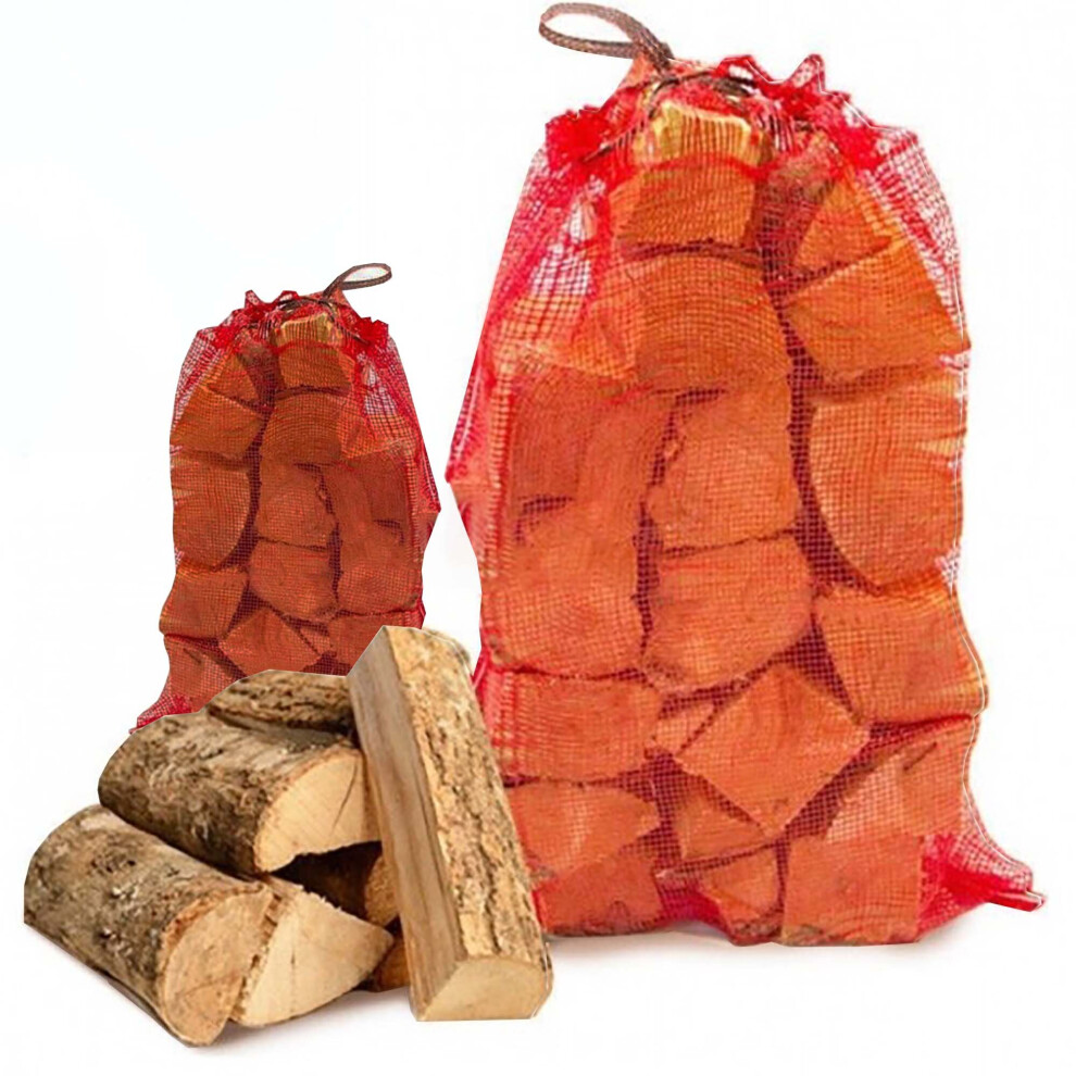 (20kg (2 bags of 10kg)) Kiln Dried Fire Logs For Wood Burners, Stoves & Fireplaces, Boxes of Hot Burning Sustainably Sourced Logs