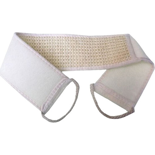 Spa Bamboo & Plant Loofah Exfoliating Back Strap 1