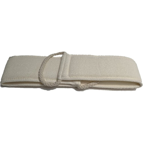 Spa Bamboo & Plant Loofah Exfoliating Back Strap 2