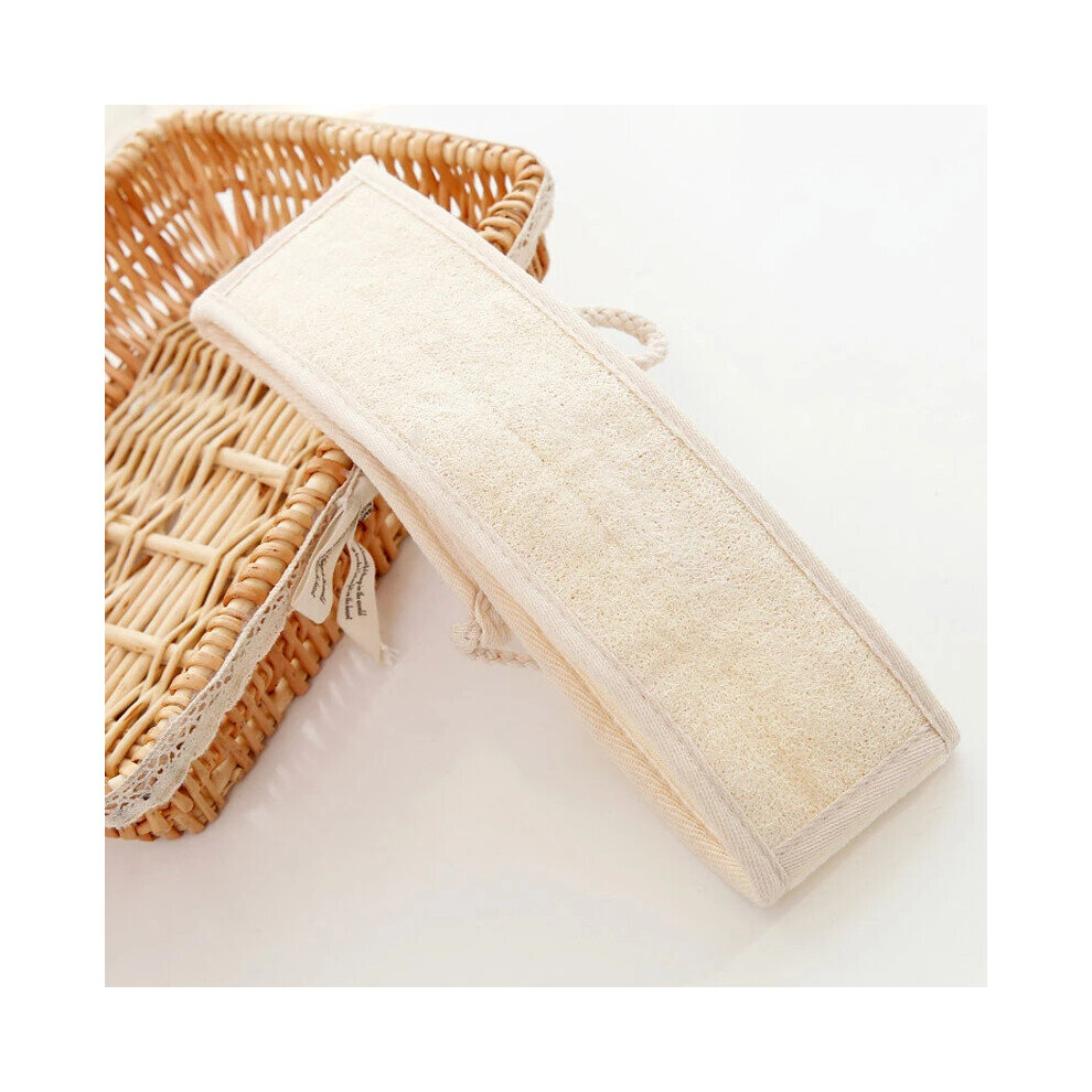Photos - Bath Sponge Spa Bamboo & Plant Loofah Exfoliating Back Strap