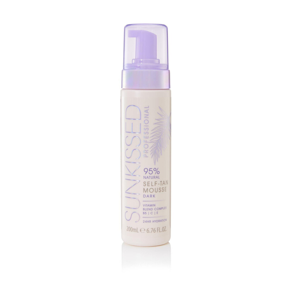 Sunkissed Dark Professional Self Tan Mousse 200Ml