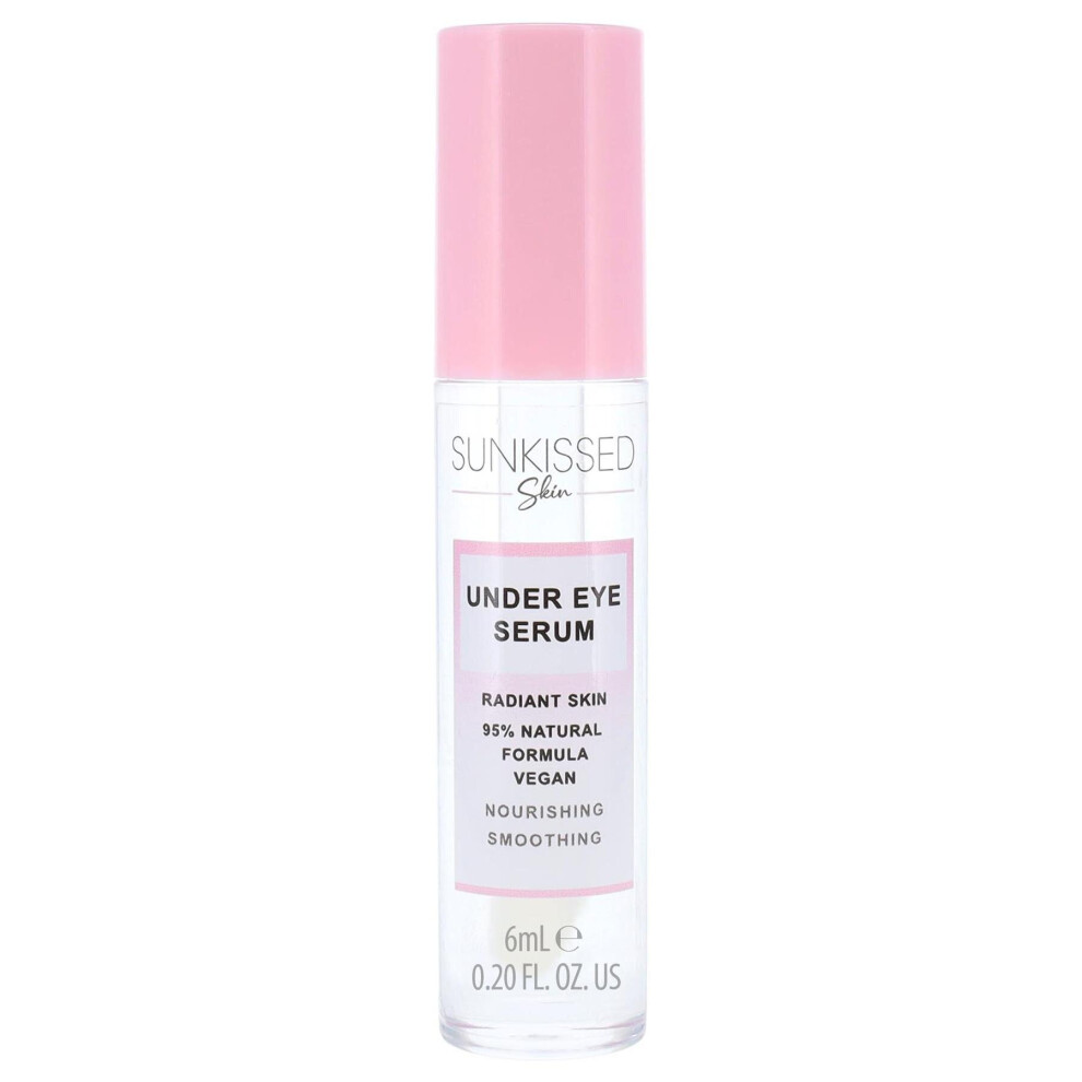 Sunkissed Skin Under Eye Serum 6ml - Radiant Skin - 95% Natural Formula - Vegan