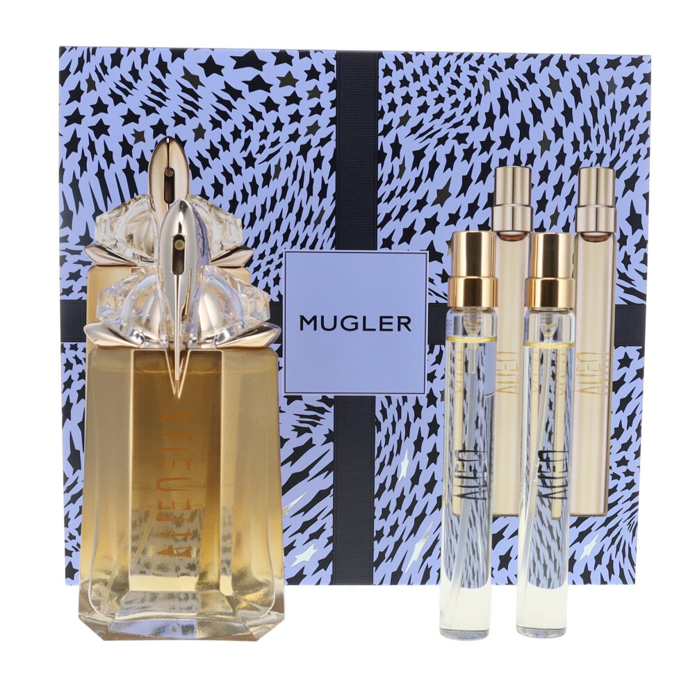 Thierry Mugler Alien Goddess 60ml Eau de Parfum, 10ml Eau de Parfum Spray Gift Set for Women