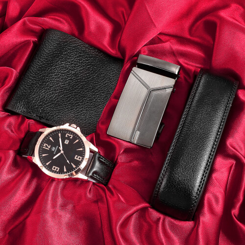 Mens Leather Watch Set With Gift Box, Belt, Paper Wallet Crypto, Tie, And  Cufflinks Perfect For Birthdays, Business, Boyfriend, Father, Or Husband  230619 From Wai03, $30.77 | DHgate.Com