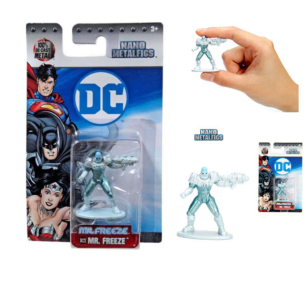 Jada DC Comics Mr. Freeze DC23 Nano Metalfigs  Action Figure