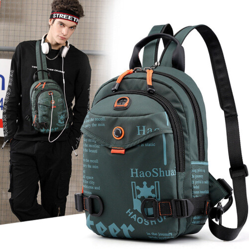 Men Backpack Mini Soft Touch Multi Function Small Backpack Male Shoulder Bag Crossbody Bag for Man Travel on OnBuy