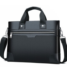 Men's Business Briefcases PU Leather Shoulder Messenger Bags Travel Handbag Totes For Macbook 15.4 inch Male Laptop Bag tote bag