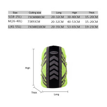 18-60L Backpack Rain Cover Professional Outdoor Hiking Climbing Bag Cover Waterproof Rain Protector for Backpack Rucksack