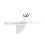 SoBuy FWT03-W Wall-Mounted Drop-Leaf Table - 60x40cm 1