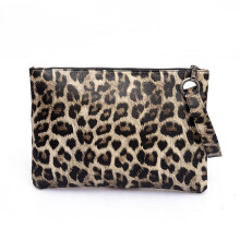 Casual Bags for Women Animal Print Leopard Clutch Female Leather Wallet Messenger Bag Ladies Handbag