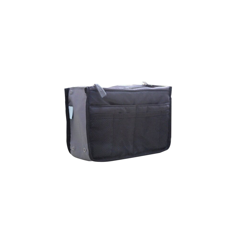 Multicoloured Organizer Insert Bag Women Nylon Travel Insert Organizer Handbag Purse Large Liner Lady Makeup Cosmetic Bag Female Tote