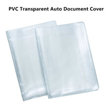 PVC Auto Document Cover Car Transparent Film Driving Protective Film Document Bag