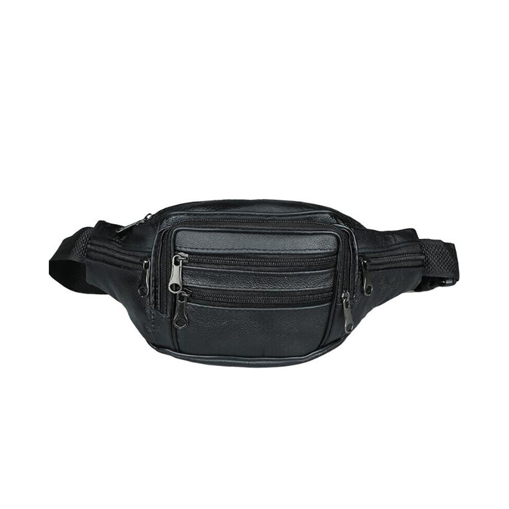 Cowhide Bag Waist Waist Pack Clear Belt Bag Fanny Pack Cell Phone Waist Bag Belt Pouch Chest Pack Bag Shoulder-image-OPC-PBSWSPP-NEW