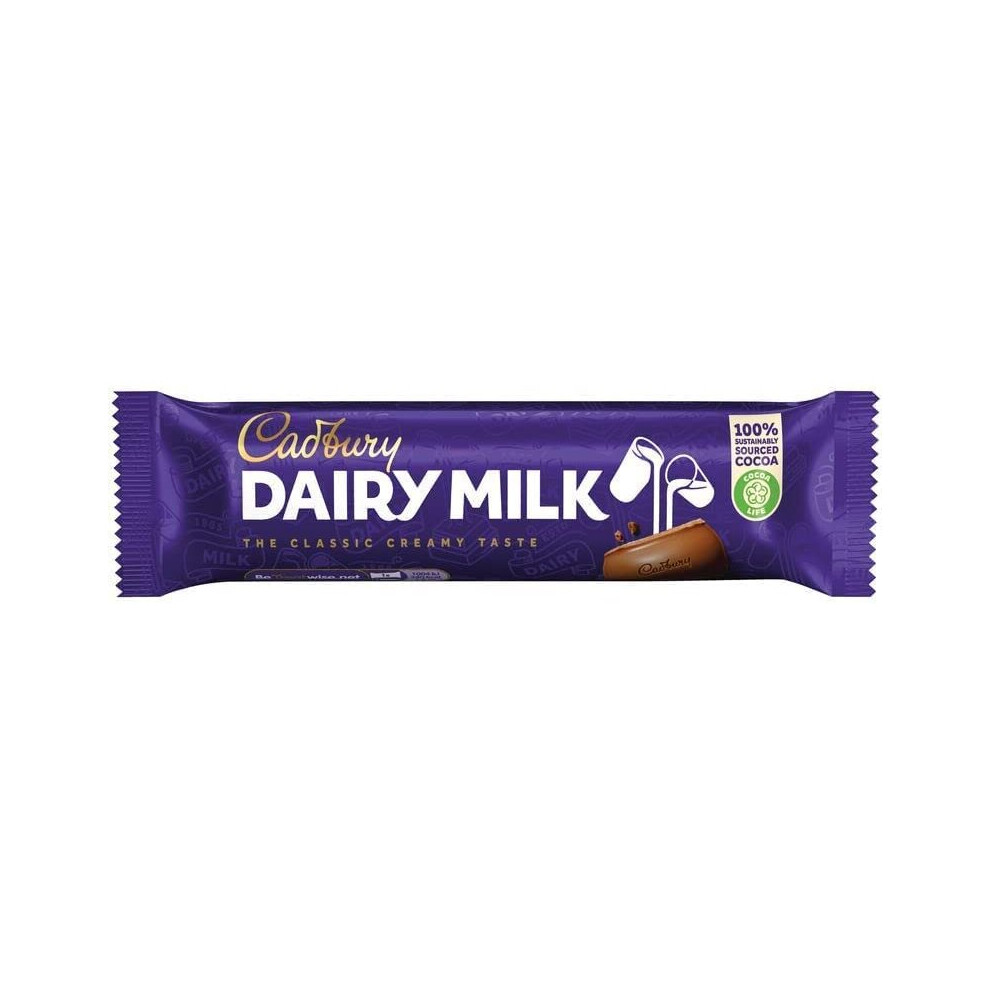 (Pack Of  24) Cadbury Dairy Milk Chocolate Bar, 45 g