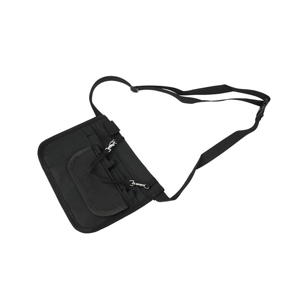 Organizer Belt Fanny Pack 13-Pocket Waist Bag For Scissors Care Kit Tool Storage Bum Bag Unisex Nurse Apron Hip Purse 885661994161
