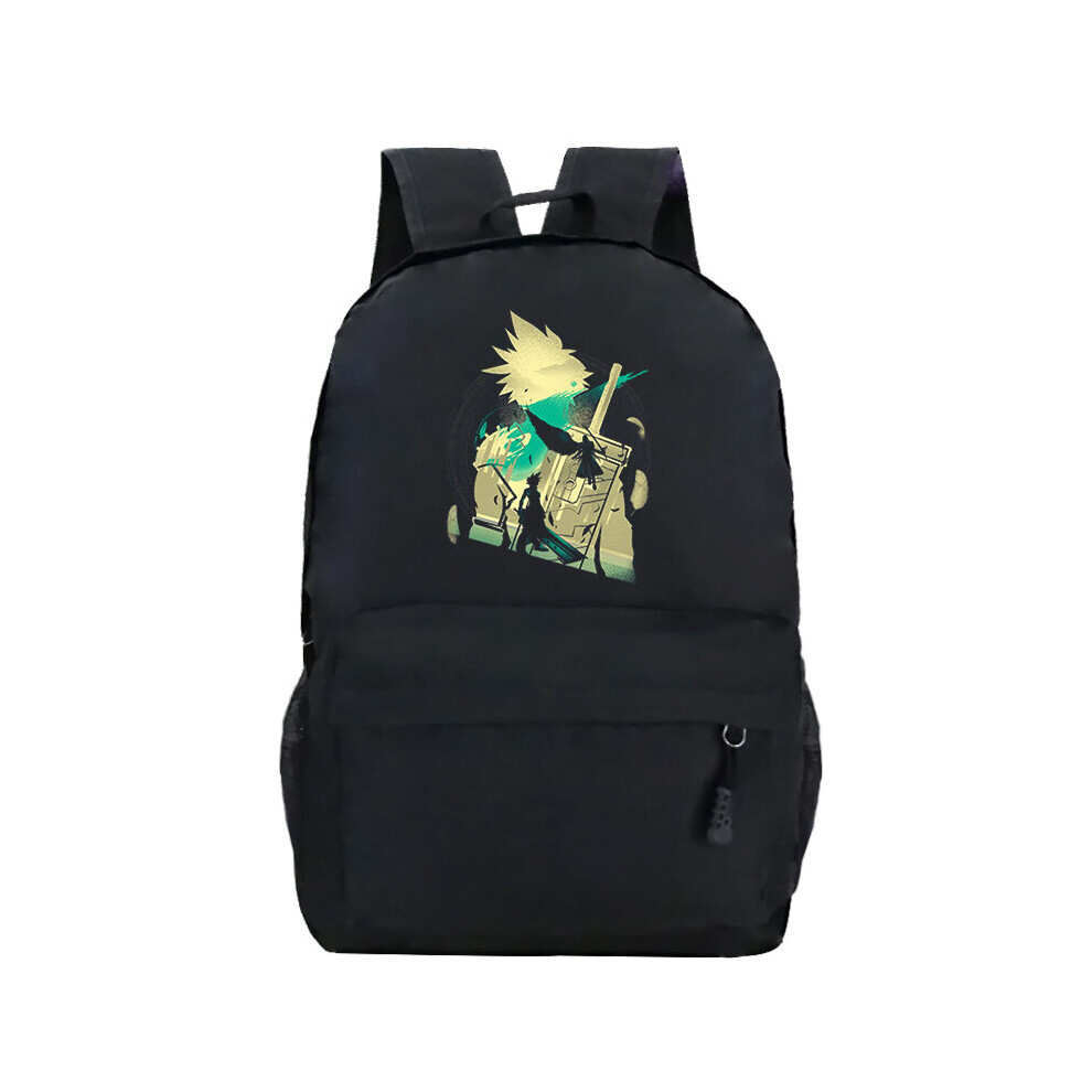 Ex-Soldier of The VII Backpack Casual Children Book Bag Harajuku Daypack Graphic Backpack for Boys and Girls School Bags-image-OPC-PBSWVVF-NEW