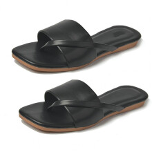Beach Shoes Stylish Summer Non-slip Non-slip Soft Sole Sandals for Shopping Flip Flops Flat Sandals