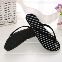 Flat Women Sandals Flip Flop Men Leopard Slippers Shoes Indoor Outdoor Beach Rubber