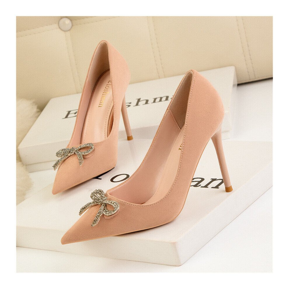 Office nude court shoes on sale