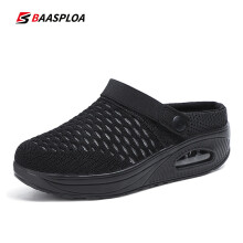 Baasploa Women Sneaker Beach Sandals Thick Sole Slipper Waterproof Anti-Slip Sandals Flip Flops for Female