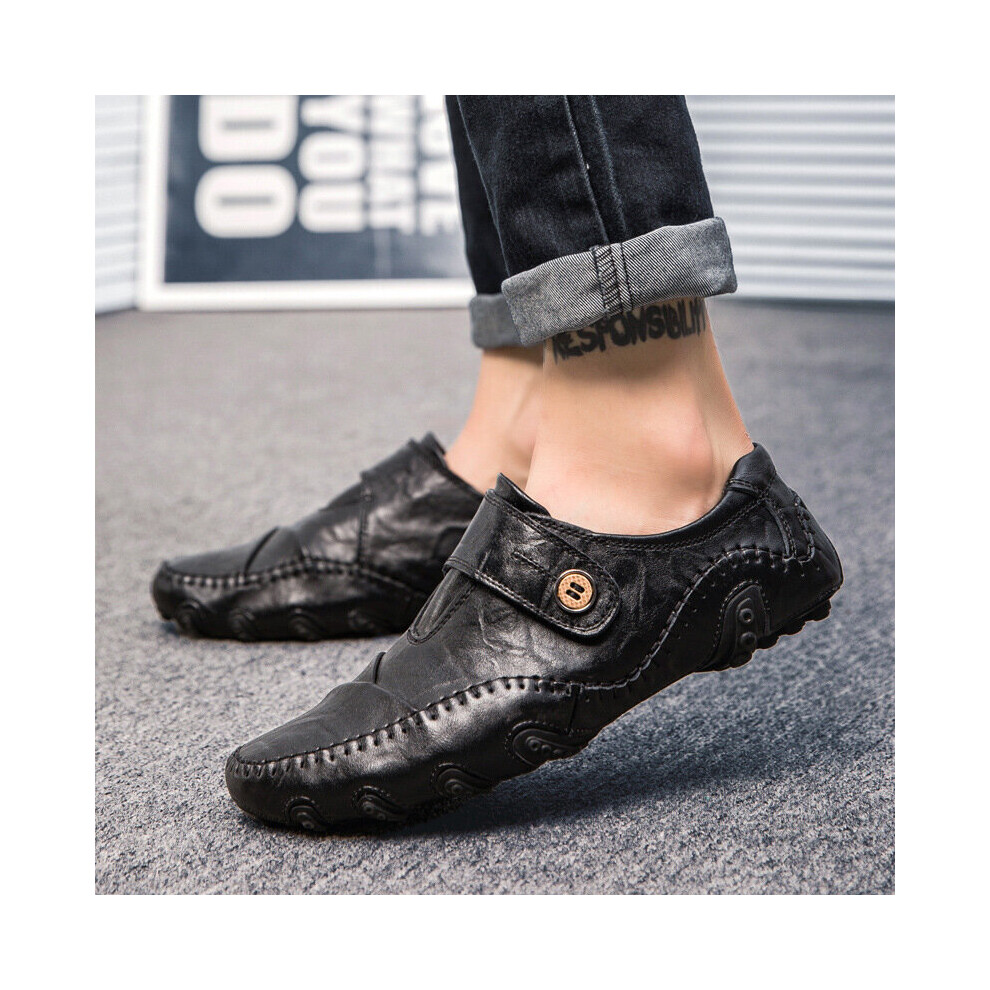 Men's Business Leisure Leather Shoes British Wind Bean Shoes Octopus Large Men's Shoes Driving Shoes-image-OPC-PBSX882-NEW