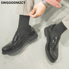 Patent Leather Shoes Men Loafers Men Shoes Shoes Men High Zapatos De Hombre Casuales Cuero