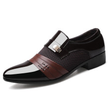 Slip On Men Dress Shoes Men Oxfords Business Dress Men Shoes Classic Leather Men'S Suits Shoes