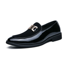 Italian Leather Shoes Moccasins For Men Casual Man Shoe Business Male Formal Pointed Wedding Skin