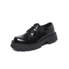 British Style Leather Casual Shoes All-match Round Head Wedding Bussiness Comfortable Mens Footwear Chaussure Homme