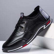 Men Casual Loafers Leather Comfortable Low Top Pointed Soft Sole Single Shoe Solid Nonslip Summer Arrivals