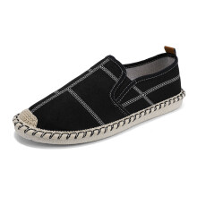 Men's Plimsoll Shoes Breathable Slip-on Man Loafers Casual Shoes Outdoor Man Espadrille Summer Comfort Flat Men Shoes