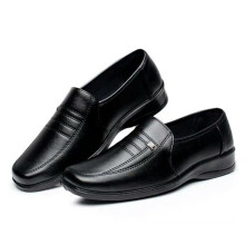 2023 Shoes Spring Men's Pu Leather Shoes Male Casual Work Shoes Comfort Breathable Mens Soft Bottom Oxfords