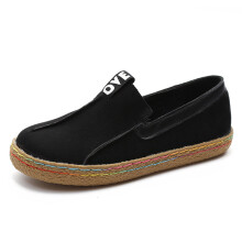 Low Top Espadrilles Loafers Shoes Women Outdoor Walking Footwear Lazy Slipper Single Shoes Ladies Printed Flat Female Moccasins