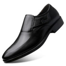 Business Men Formal Shoes Slip on Leather Shoes for Mens Oxfords Dress Wedding Shoe Male Loafers Big Size 38-48