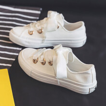Candy Women's Canvas Shoes Lace Up Espadrilles Ladies Casual Platform Flats Pink Running Basket Sneakers