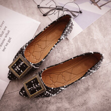 Womens Boat Shoes Pointed toe Office Ladies Flats Footwear Women's Flats Plus Size Shoes YX057