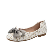 Slip on Shoes for Women Boat Shoes Woman Butterfly-knot Flats Shoes Women ????? ???? ????? ???? ?????