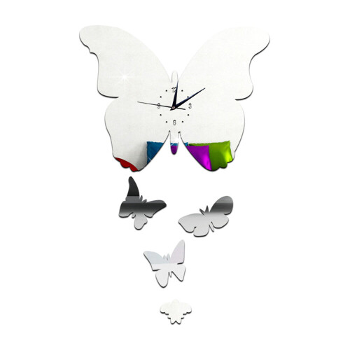 (style A, black) DIY Creative Decoration Butterfly Princess Mirror 2