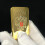 Golden commemorative gold bar collectible 3