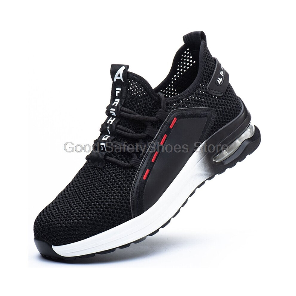Breathable Men Work Safety Shoes Anti-Smashing Steel Toe Cap Working Boots Construction Indestructible Work Sneakers Men Shoes 885660605051