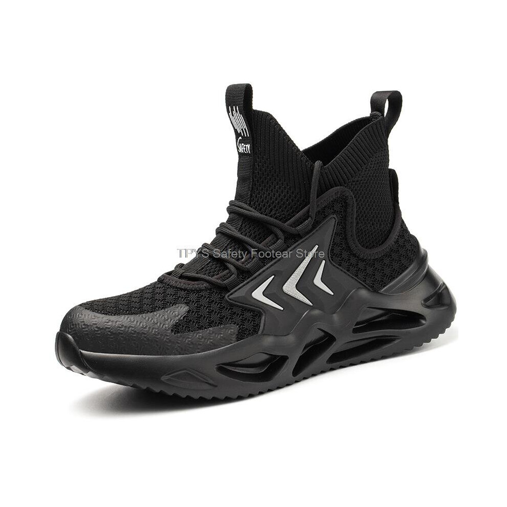 Breathable Men Safety Shoes Steel Toe Men's Work Safety Boots Anti-Smash Industrial Work Shoes For Man Working Boots Male Safeti 885660609127