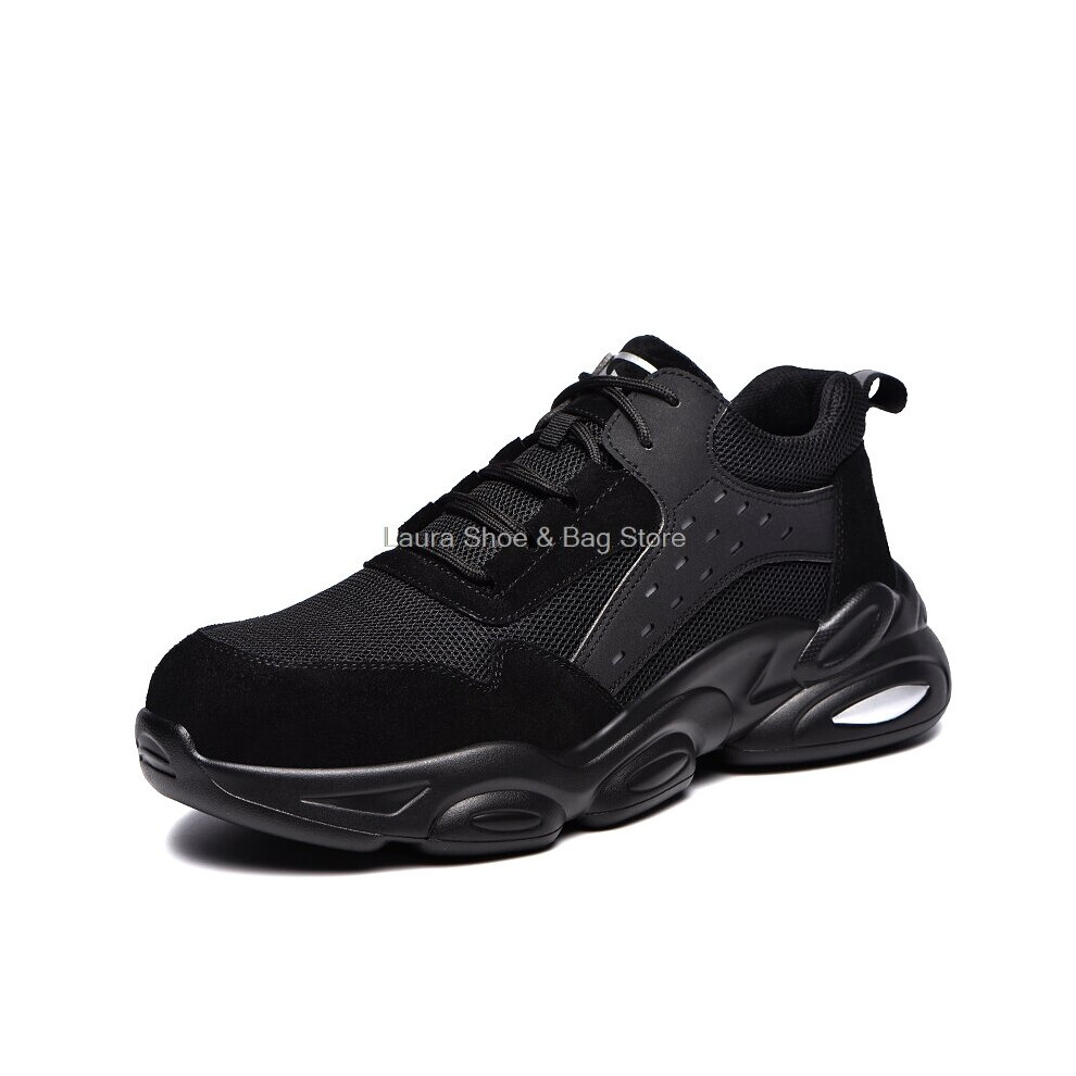Men's Safety Shoes Anti-Puncture Work Boots Indestructible Working Sneakers Steel Toe Shoes Men Safety Boots Footwear Male Shoes 885660606461