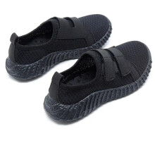 Children's Hollow out Single Mesh Breathable Sports Running Shoes Mesh Shoes breathable anti skid and walking shoes
