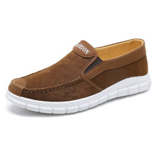 Man Casual Shoes Comfortable Breathable Non-slip Vintage Footwaer Canvas Light Round Toe Walking Loafers Plus Size Zapatillas
