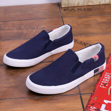 Canvas Men Casual Shoes Mens Loafers Breathable Slip on FlatsMale Vulcanized Shoes Driving Shoes Plus Size