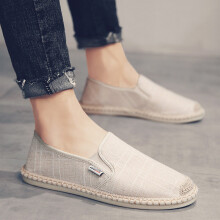 Men Loafers Soft High Spring Canvas Fisherman Shoes Sneakers Men Espadrilles Flats Driving Shoes Men Summer