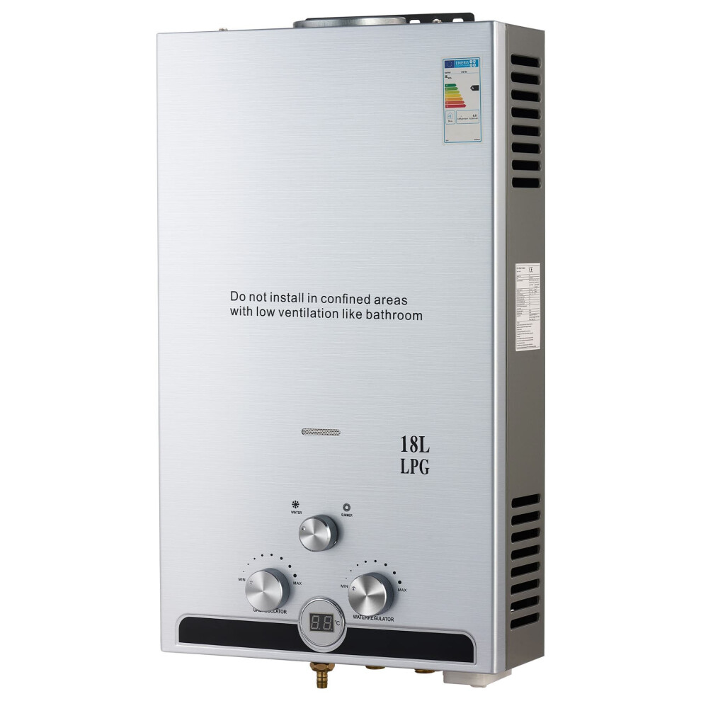 18L 30.6kw Instant Hot Water Heater Gas Boiler LPG Water Boiler