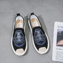 Shoes Men Espadrilles Zapatos De Hombre Fisherman Canvas Shoes Men's Casual Sneakers Male Driving Soft Loafers