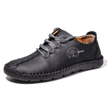 Leather Men Shoes Casual Shoes Men Sneakers Italian Breathable Leisure Mens Loafers Moccasins